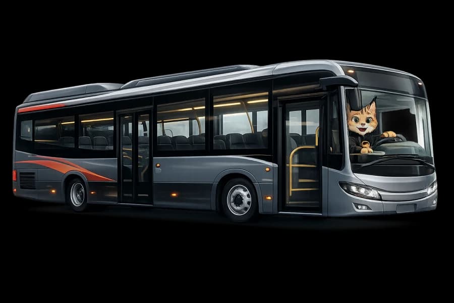 El lince de SacaCarnet con el vehículo del permisos d
