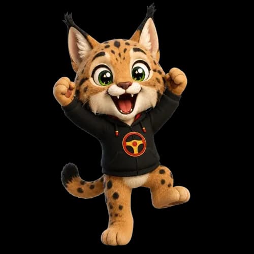 La mascota de SacaCarnet celebrando los tests gratis