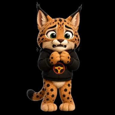 La mascota de SacaCarnet preparando lo que llevar al examen