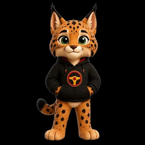 La mascota de SacaCarnet estudiando uso de las vías