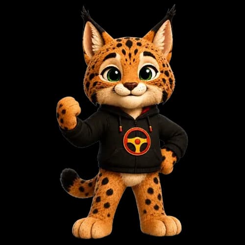 La mascota de SacaCarnet lista para el simulacro del examen